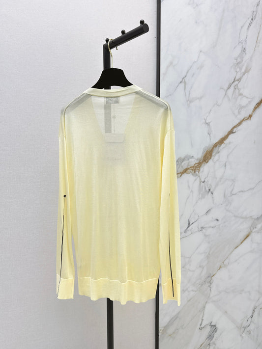 26SS NEW Minimalist V-neck Loose Knit Cardigan💛