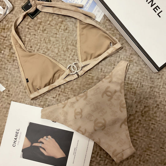 chanel/26SS NEW Two-Piece Swimsuit 👙