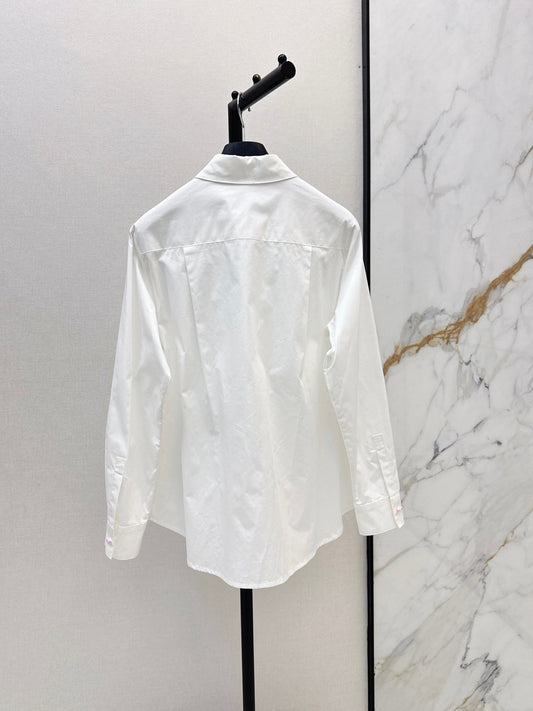 26FW New White Long-Sleeve Shirt 🤍