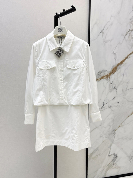 26FW New "Faux-Layered" Style Shirt Dress 🤍