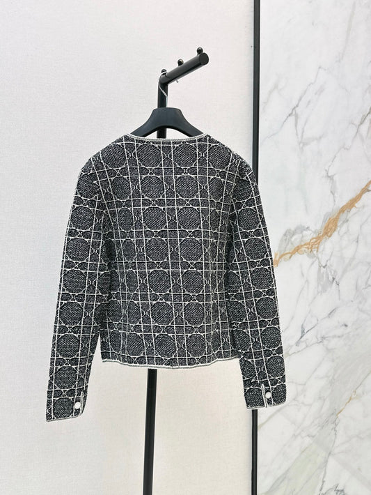 26FW New Cannage-pattern Cardigan Jacket 🩶