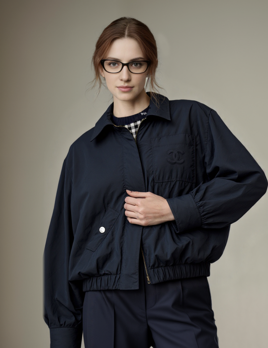 26New Season Dark Blue Jacket
