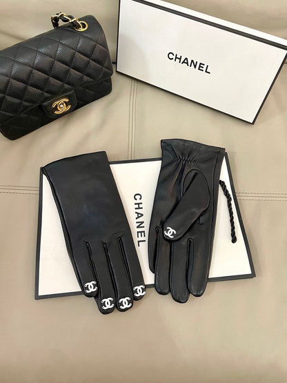 New women's high-end sheepskin gloves