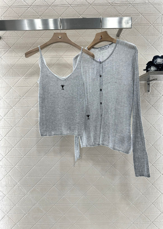 2025 new product Two suspender cardigans