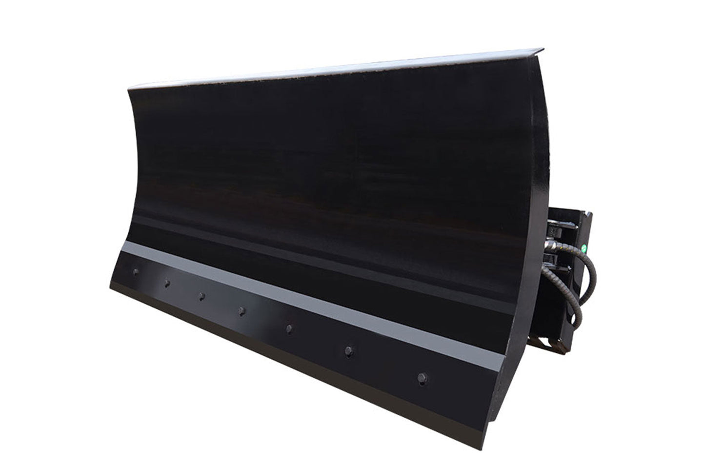 MMS 70" Skid Steer Bulldozer Blade / Snow Plow Pusher 30° Left & Right Snow Plow Pusher Attachment