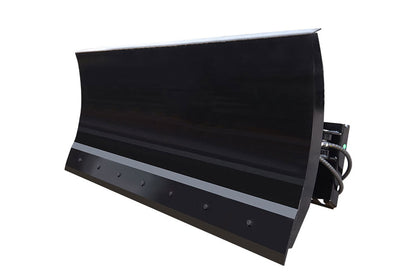 MMS 70" Skid Steer Bulldozer Blade / Snow Plow Pusher 30° Left & Right Snow Plow Pusher Attachment