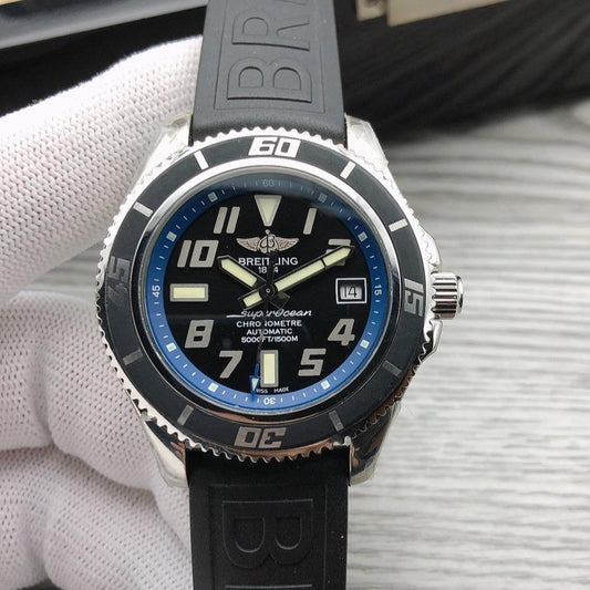 SUPEROCEAN 42 AUTOMATIC BLUE BLACK DIAL