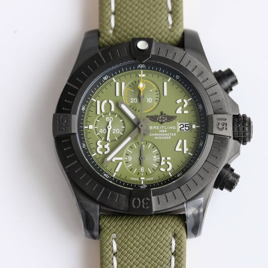 AVENGER 45MM CHRONOGRAPH NIGHT MISSION KHAKI