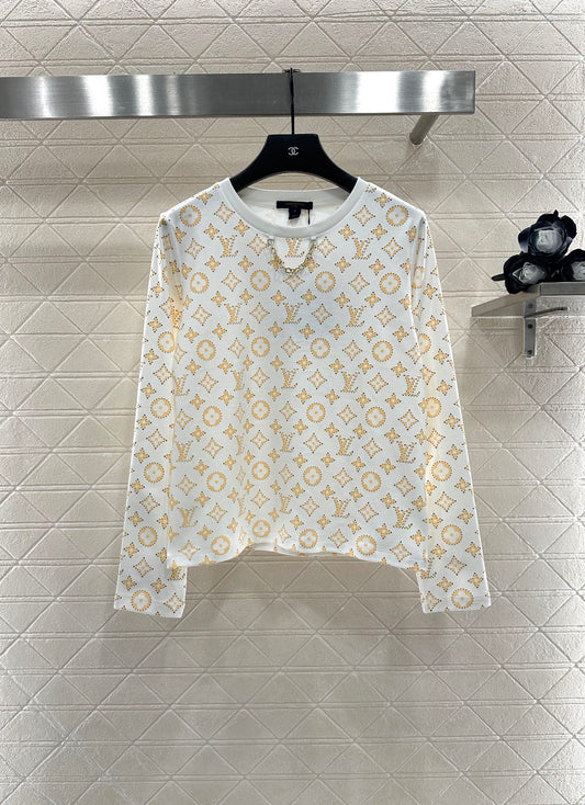 25fw Printed chain top