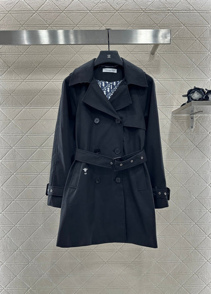 25fw Collar belt windbreaker jacket