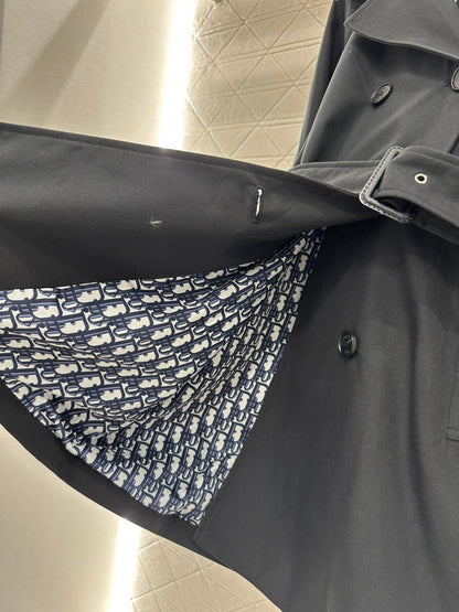 25fw Collar belt windbreaker jacket