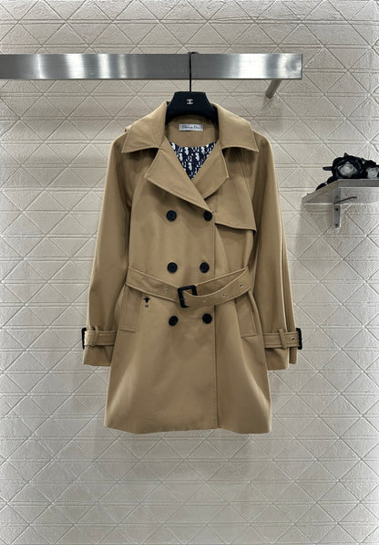25fw Collar belt windbreaker jacket