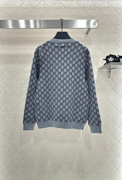 25fw Flower knitted cardigan