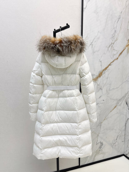 25fw Hooded long down jacket