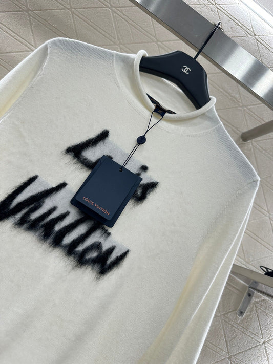 25fw Alphabet Knitted Long Sleeve