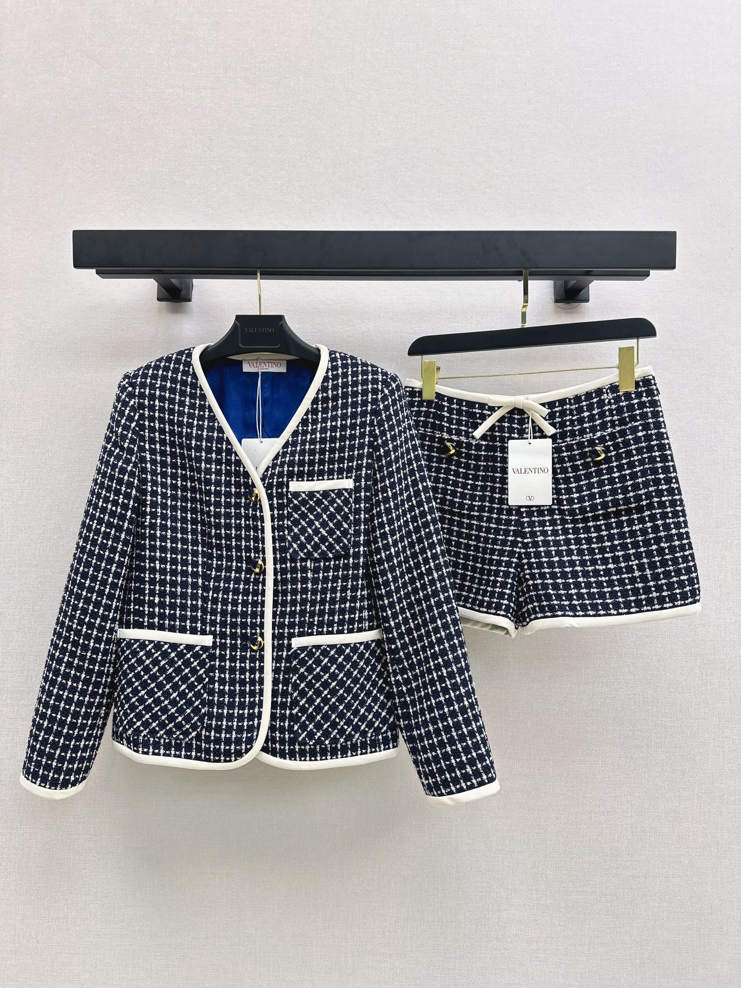 25fw Plaid weaving set