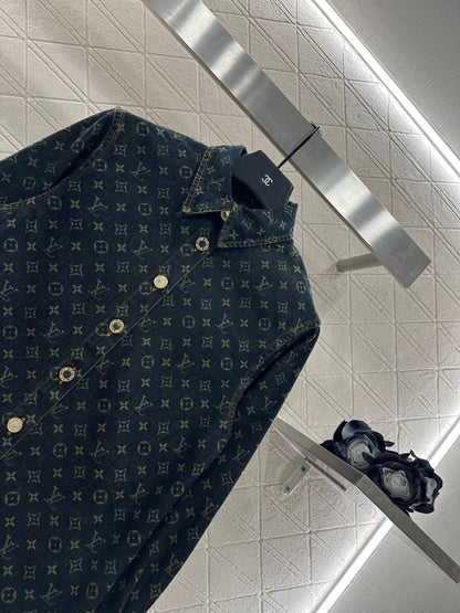 25fw Denim shitr