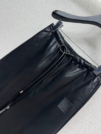 25fw Leather pants
