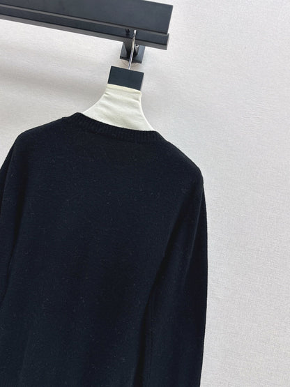 25fw 3D Embroidered Logo Sweater