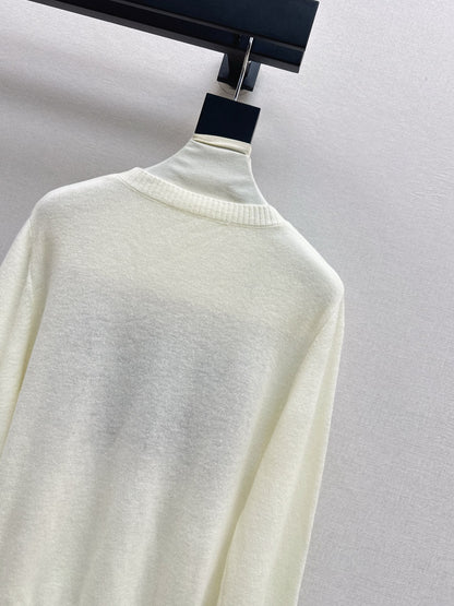 25fw 3D Embroidered Logo Sweater