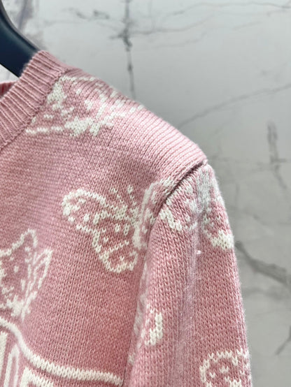 25fw Butterfly Knitted Sweater