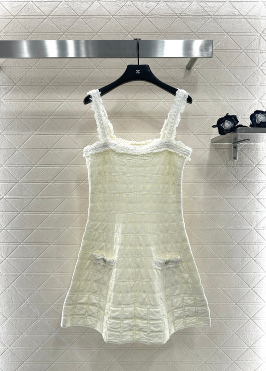 25fw Knitted camisole skirt