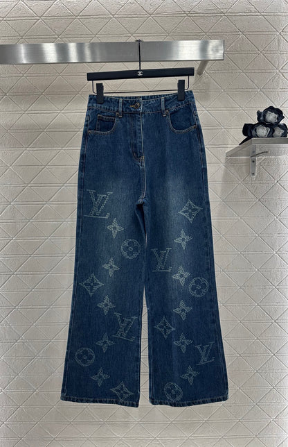Laser printed denim shirt