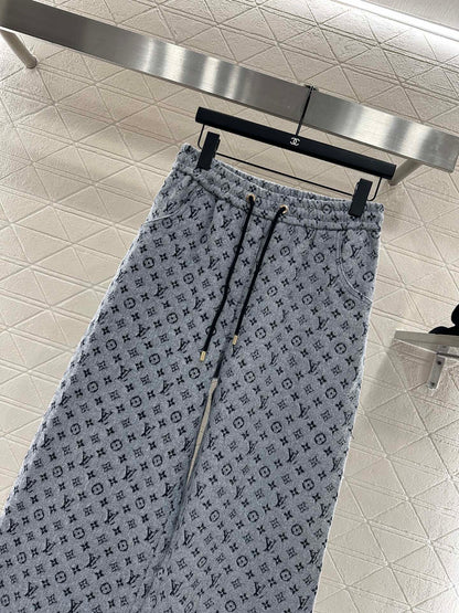 Jacquard pants