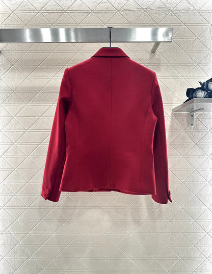 Collar suit jacket
