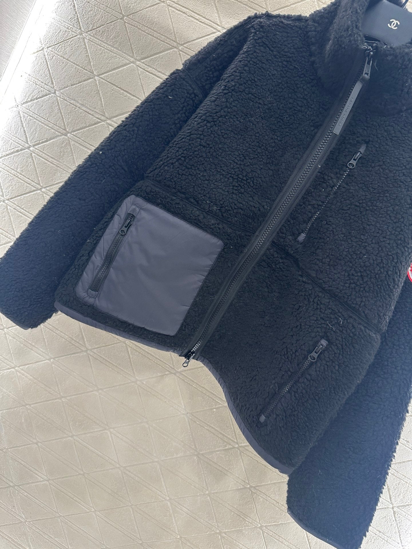 Teddy plush jacket