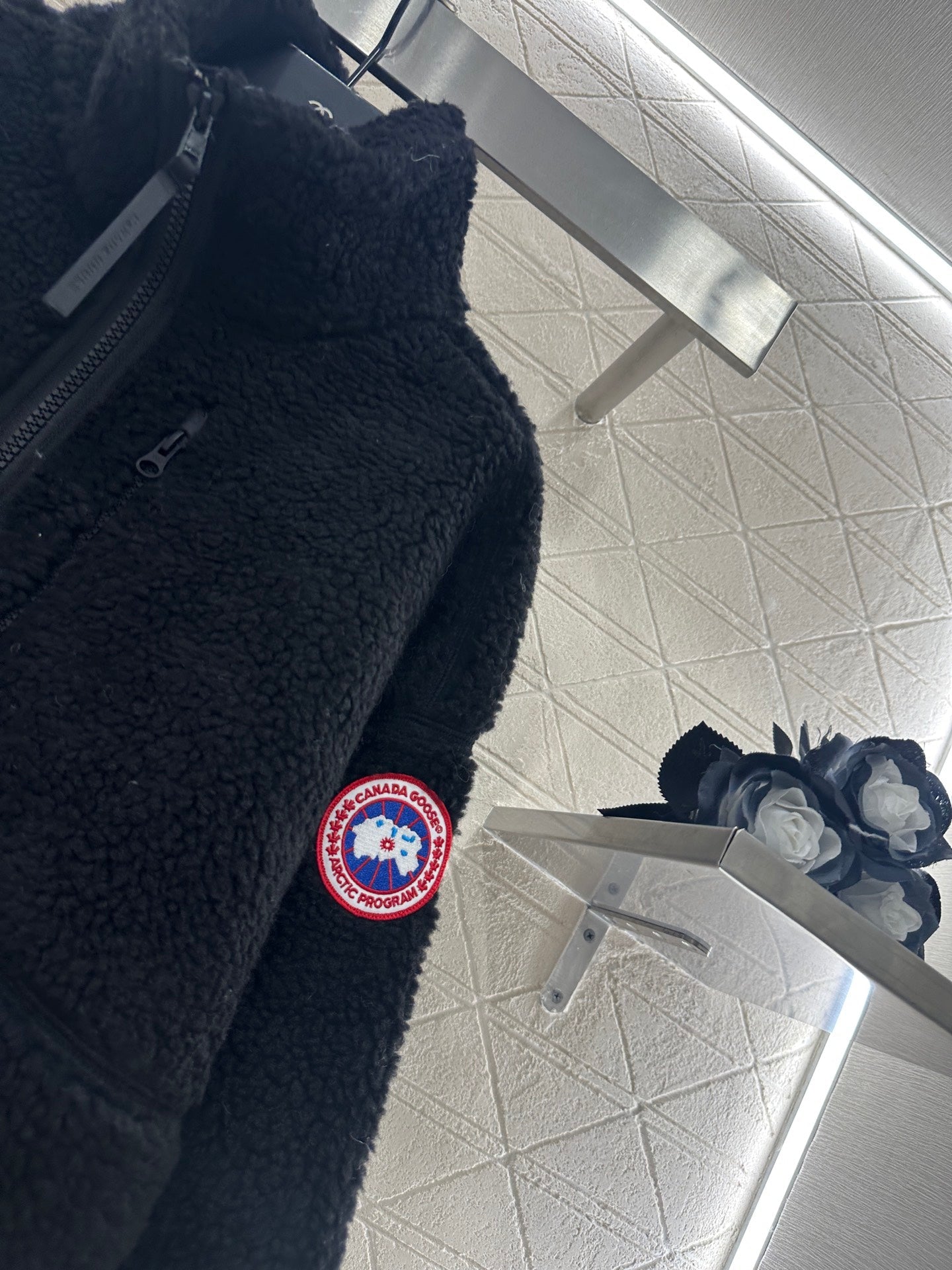 Teddy plush jacket