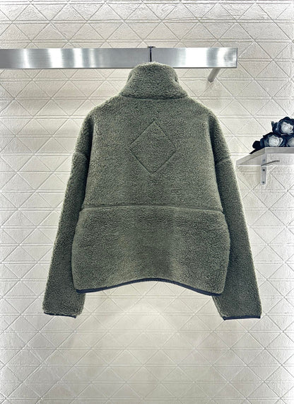 Teddy plush jacket