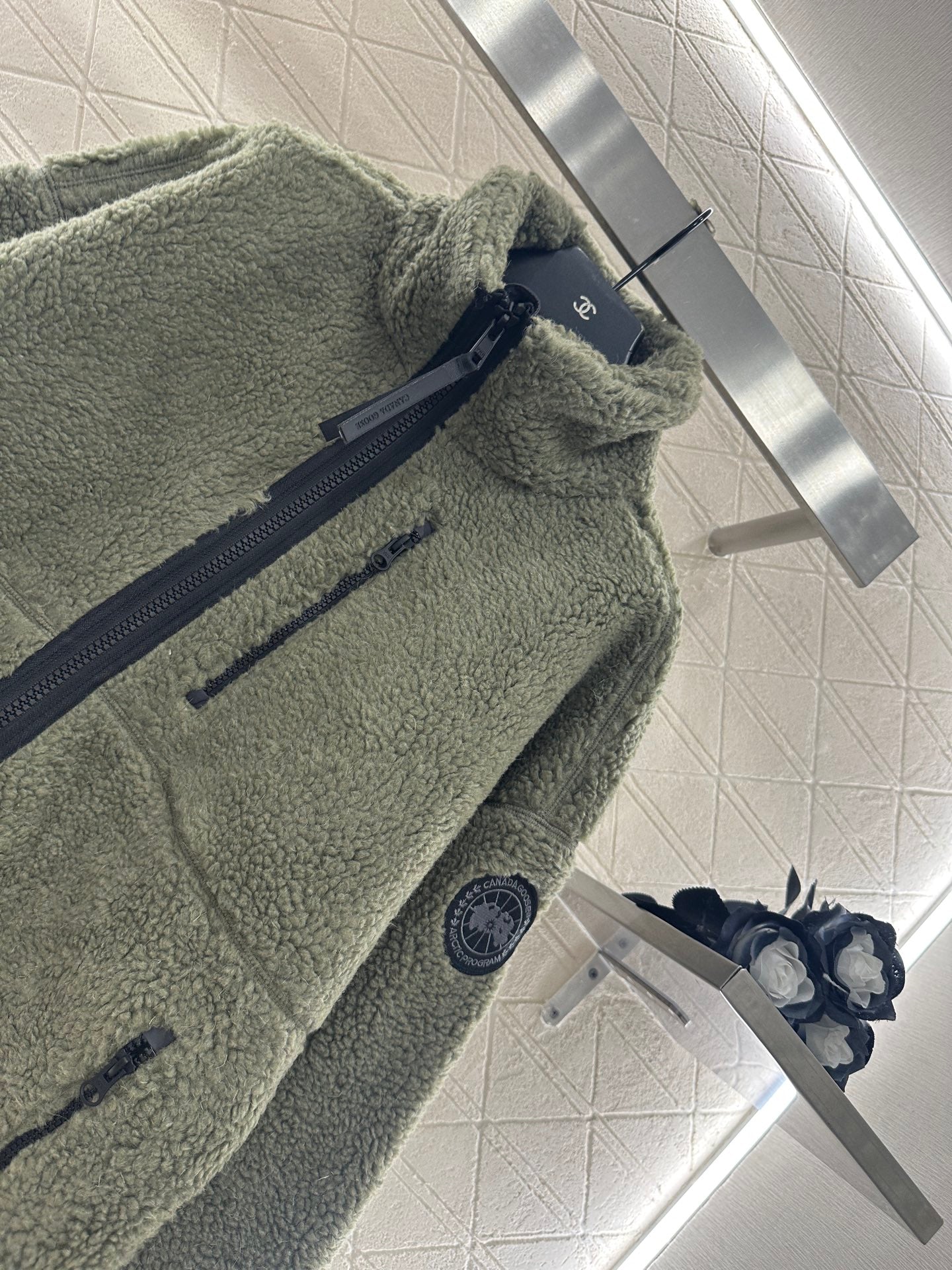 Teddy plush jacket