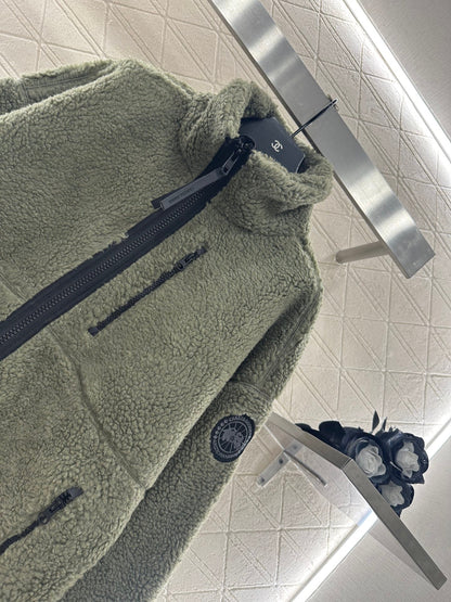 Teddy plush jacket
