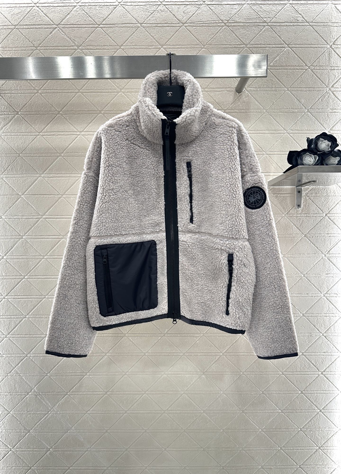 Teddy plush jacket