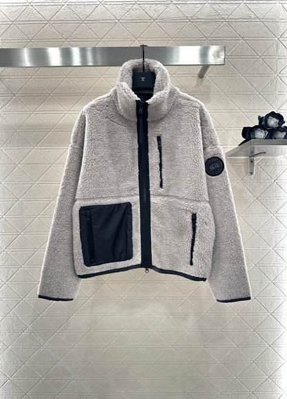 Teddy plush jacket
