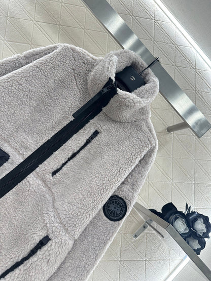 Teddy plush jacket