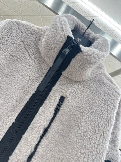 Teddy plush jacket