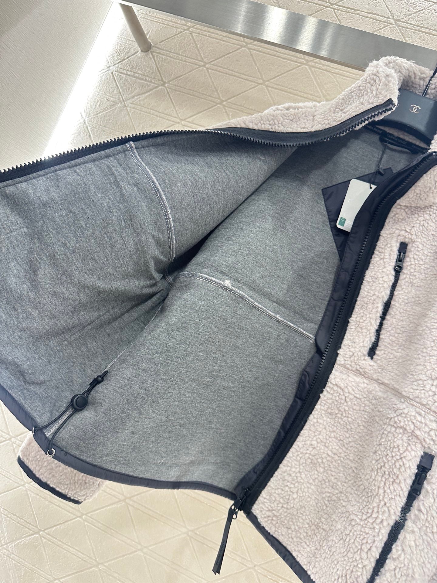 Teddy plush jacket