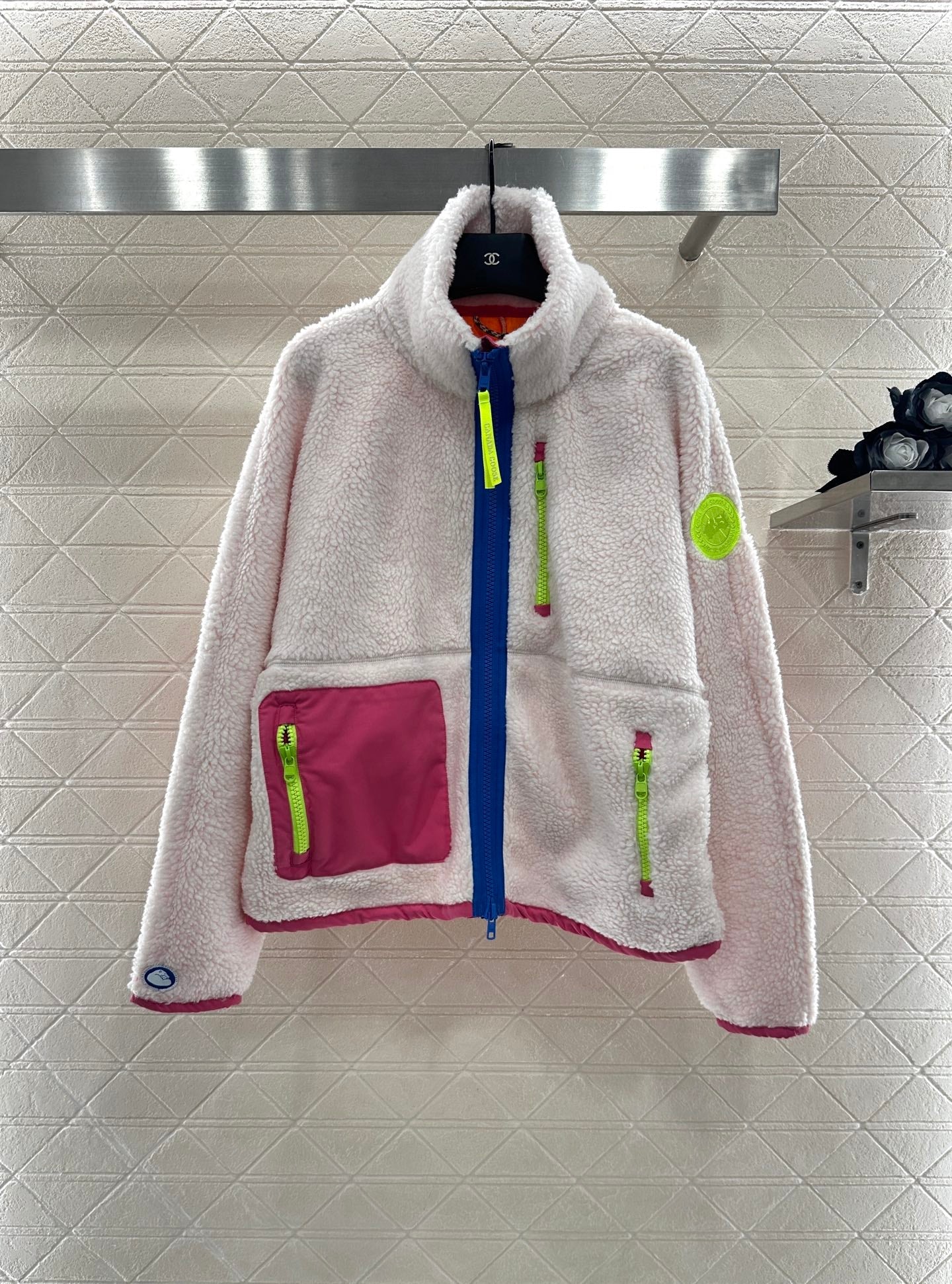 Teddy plush jacket