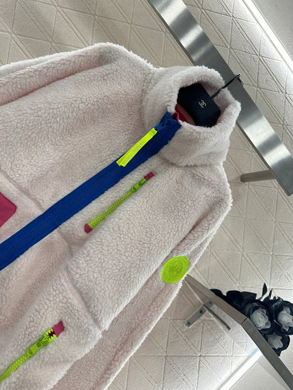 Teddy plush jacket