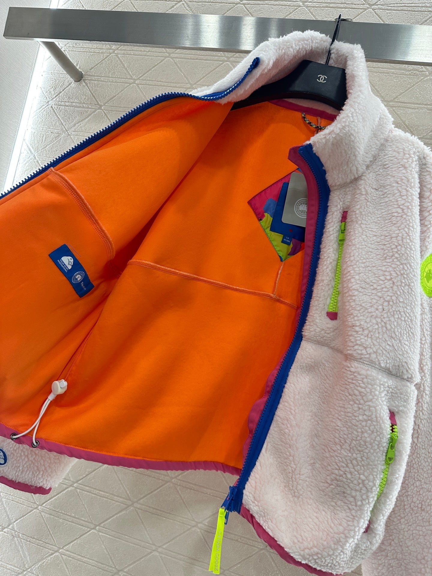 Teddy plush jacket