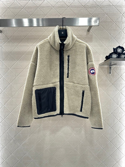 Teddy plush jacket