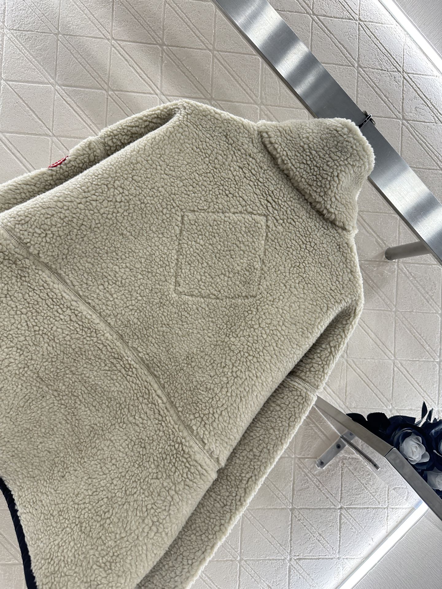 Teddy plush jacket