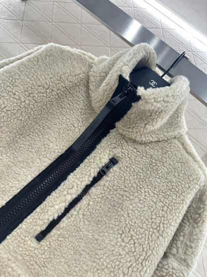 Teddy plush jacket
