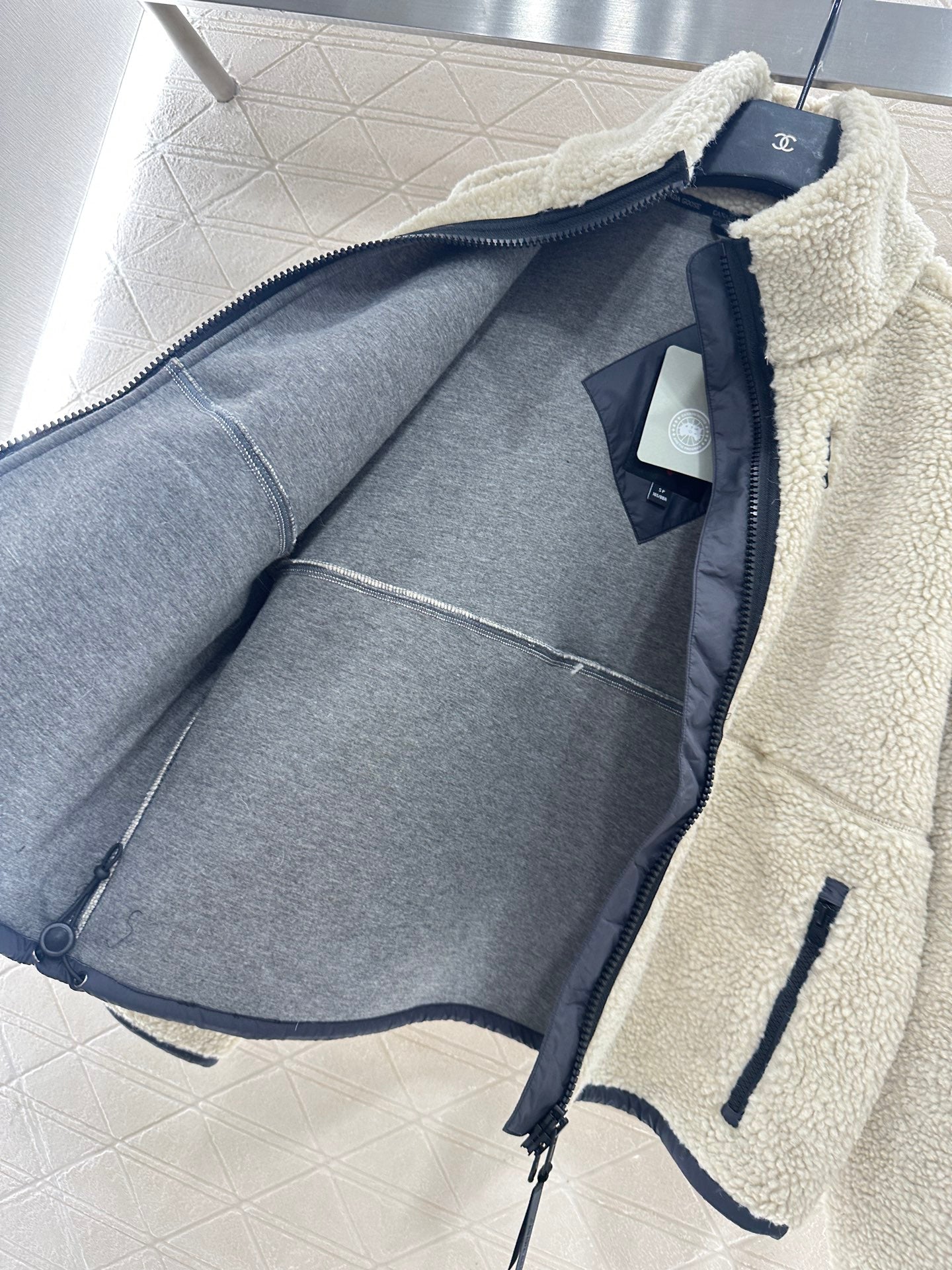 Teddy plush jacket
