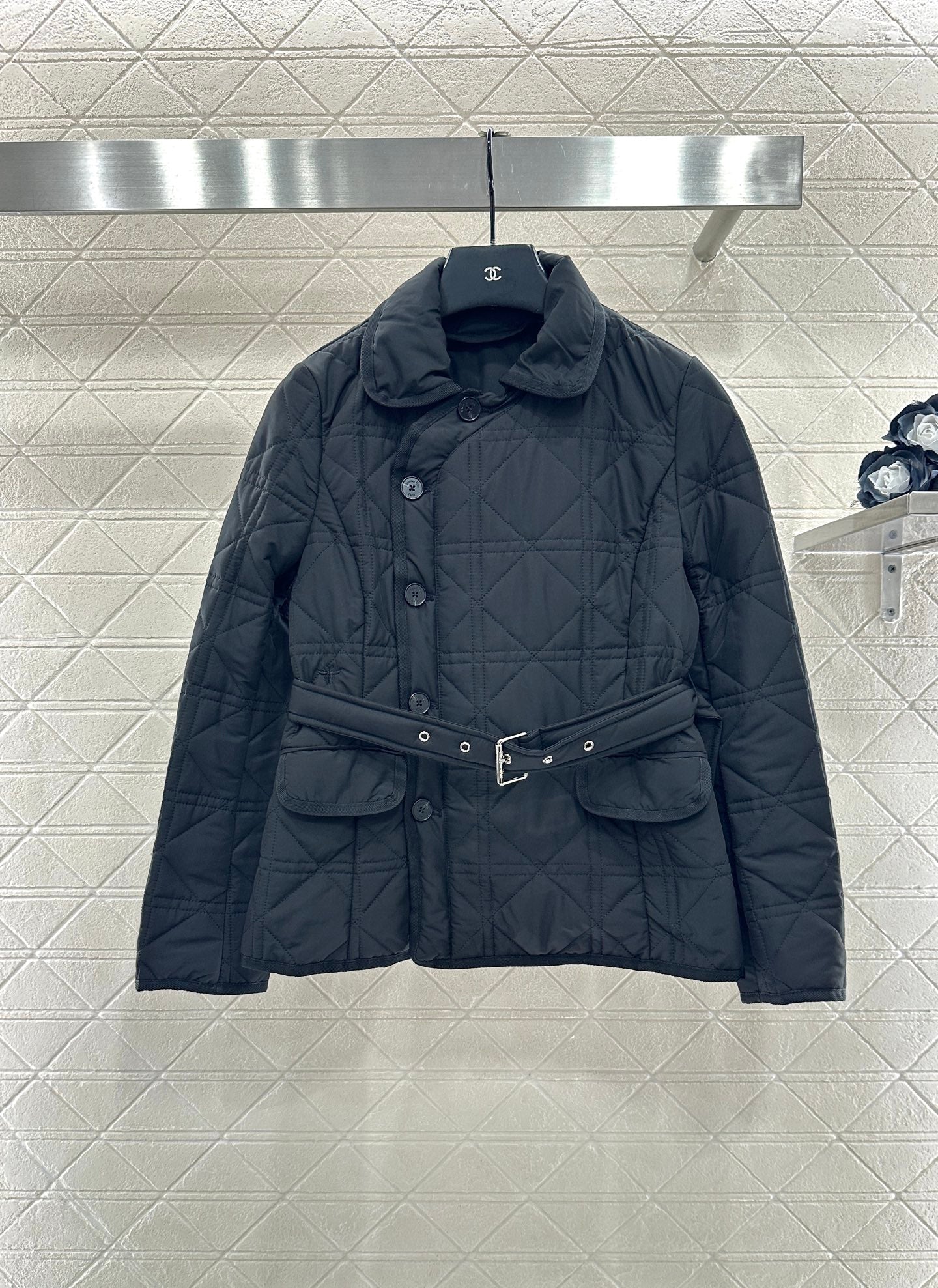 Tengge patterned cotton jacket