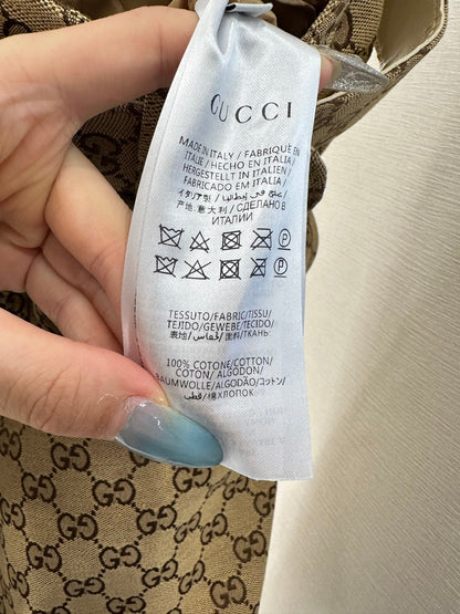 Jacquard waistband mid length skirt