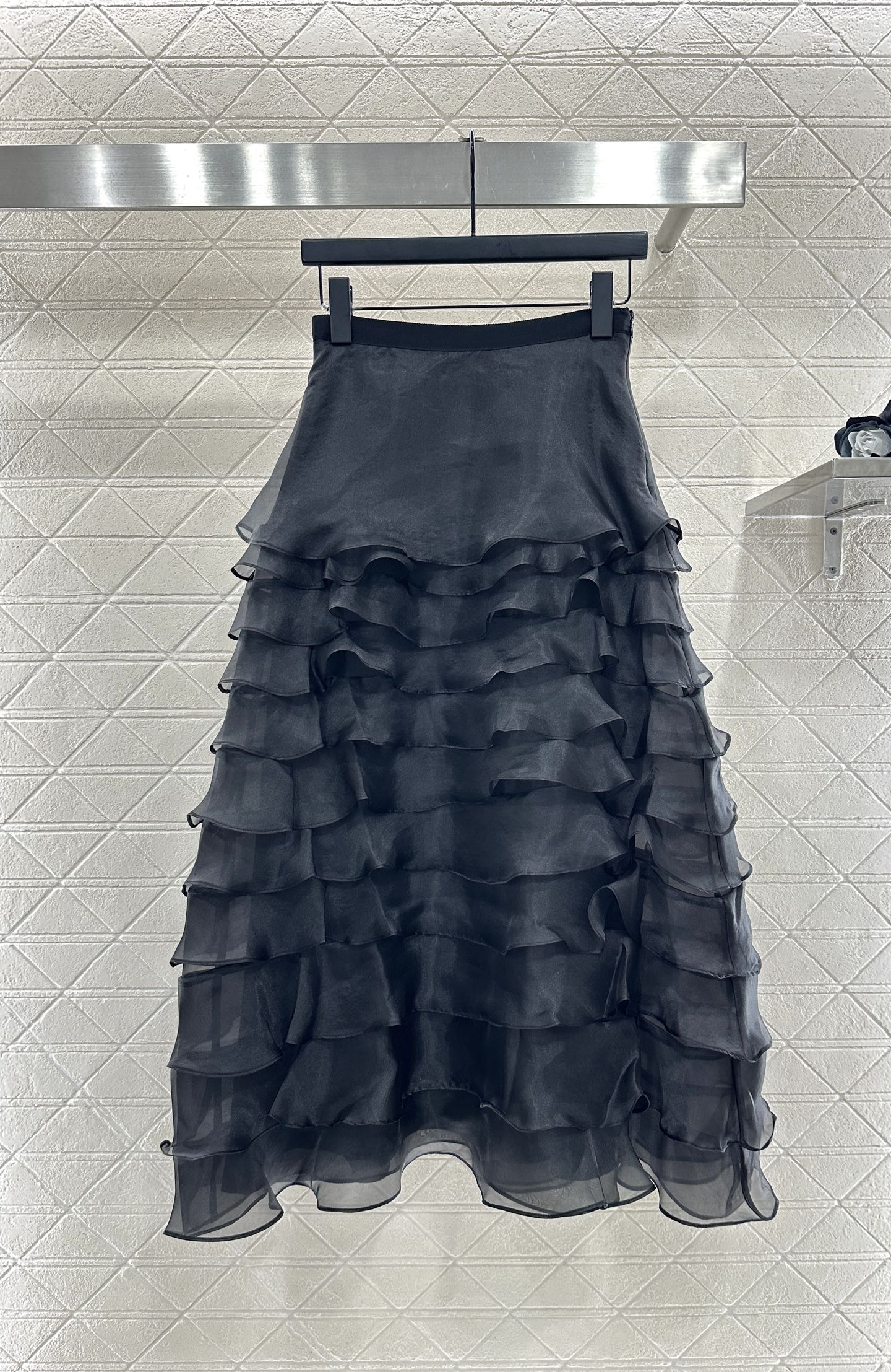 Cake multi-layer long gauze skirt