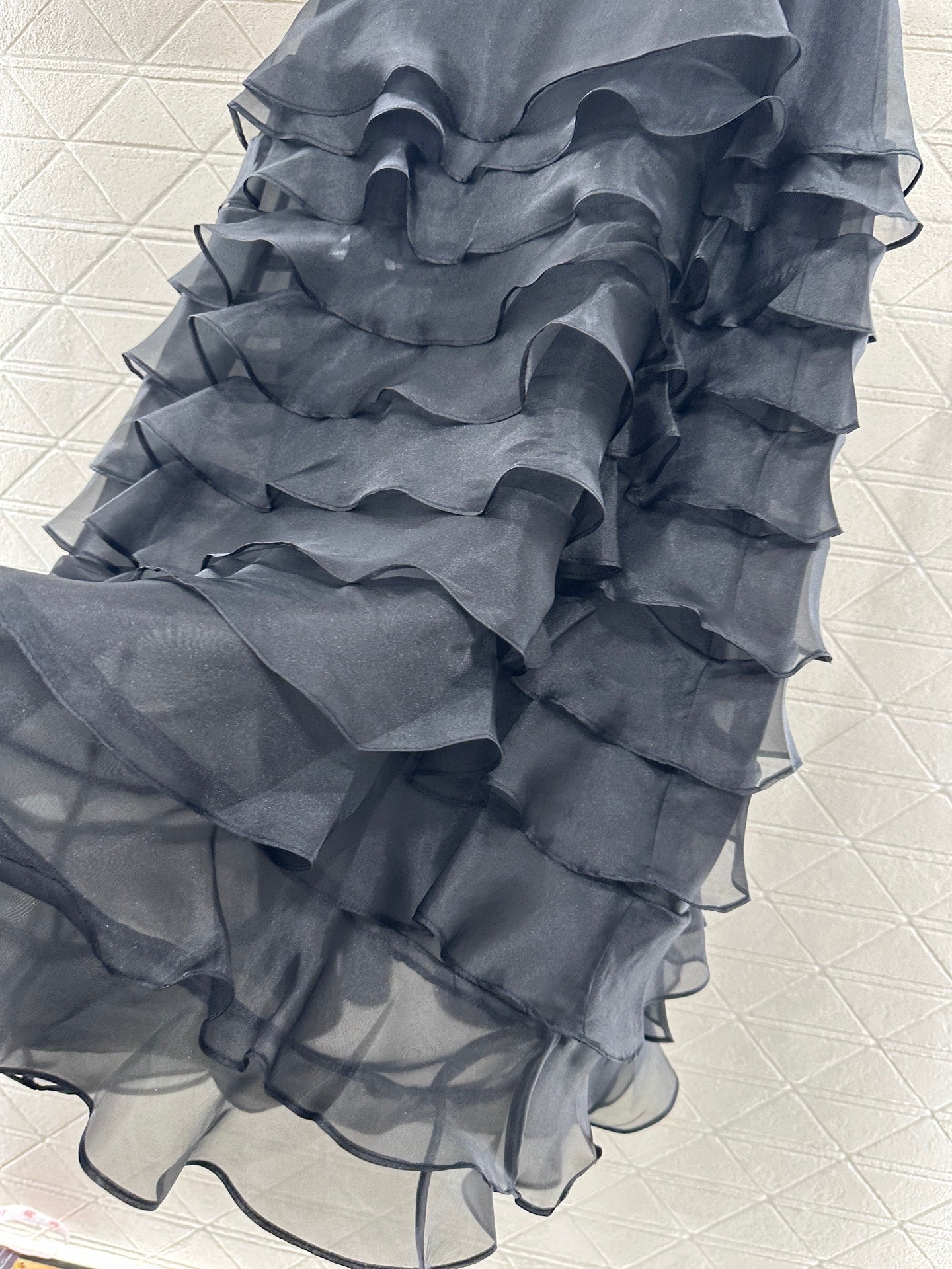 Cake multi-layer long gauze skirt